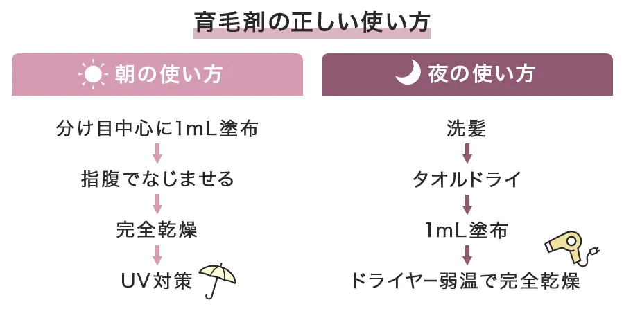 正しい使い方・ルーティン構築
