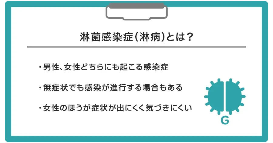 淋菌感染症(淋病)とは?原因・症状・感染経路を解説