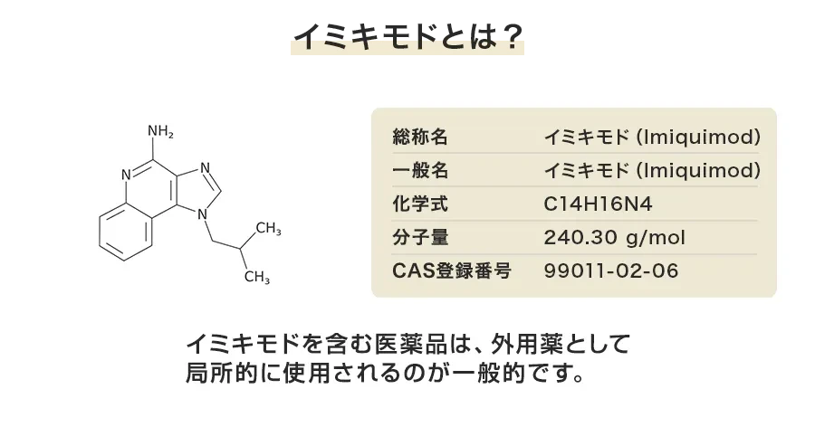 尖圭コンジローマ治療薬「イミキモド」とは?