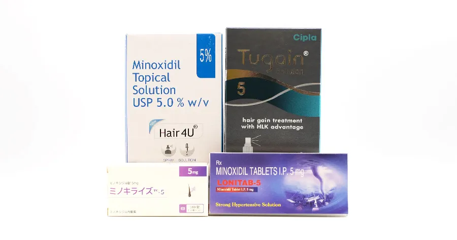 ミノキシジル(発毛促進薬)