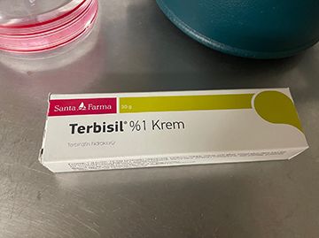 テルビシルクリームの「効きますね」の投稿写真