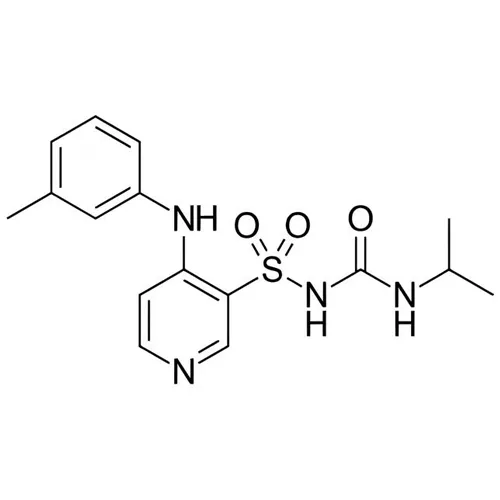 総称名：トラセミド｜化学式：C16H20N4O3S｜CAS番号：56211-40-6