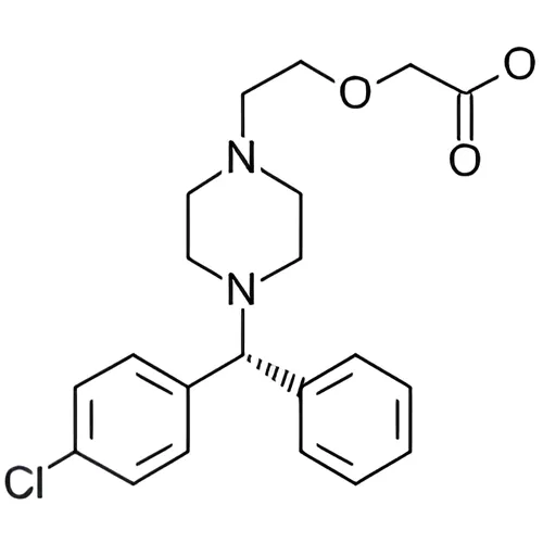総称名：セチリジン｜化学式：C21H25ClN2O3｜CAS番号：83881-51-0