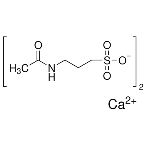 総称名：アカンプロサートカルシウム｜化学式：C10H20CaN2O8S2｜CAS番号：77337-73-6