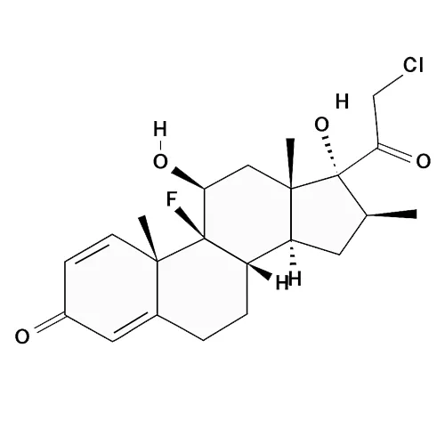 総称名：クロベタゾール｜化学式：C22H28ClFO4｜CAS番号：25122-41-2