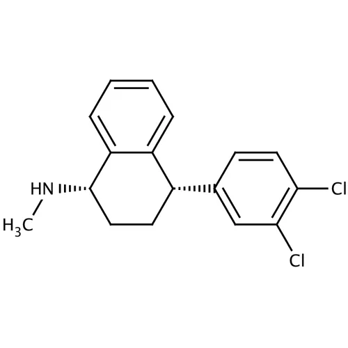 総称名：セルトラリン｜化学式：C17H17Cl2N｜CAS番号：79617-96-2