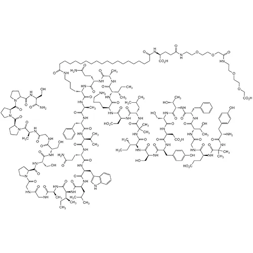 総称名：チルゼパチド｜化学式：C225H348N48O68｜CAS番号：2023788-19-2