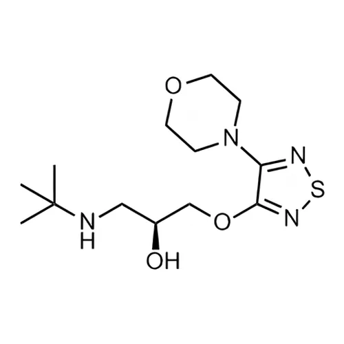 総称名：チモロール｜化学式：C13H24N4O3S｜CAS番号：26839-75-8