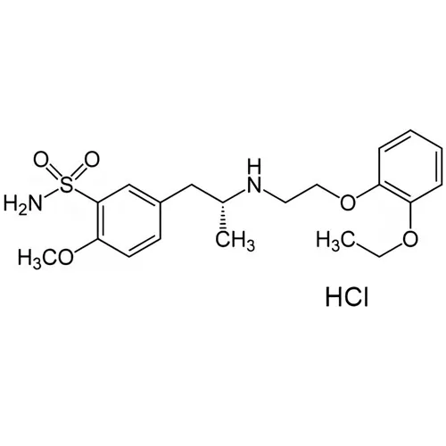 一般名：タムスロシン塩酸塩｜化学式：C20H28N2O5S・HCl｜CAS番号：106463-17-6