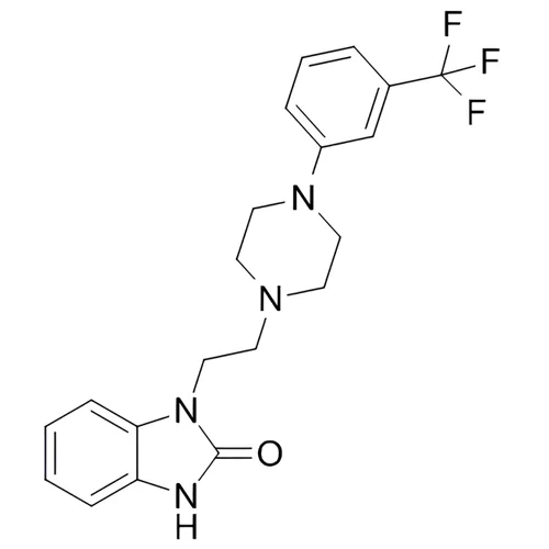 総称名：フリバンセリン｜化学式：C20H21F3N4O｜CAS番号：167933-07-5
