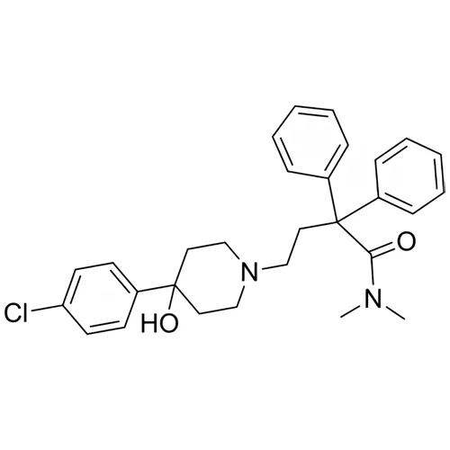 総称名：ロペラミド｜化学式：C29H33ClN2O2｜CAS番号：18729581