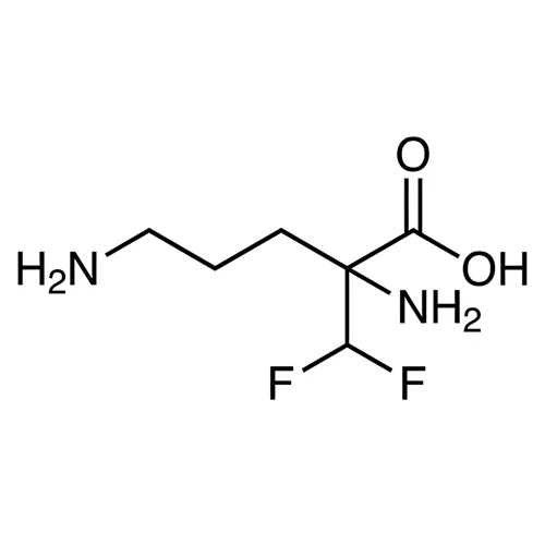 総称名：エフロルニチン｜化学式：C6H12F2N2O2｜CAS番号：24892352