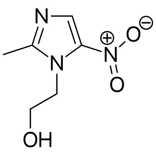 総称名：メトロニダゾール｜化学式：C6H9N3O3｜CAS番号：443-48-1