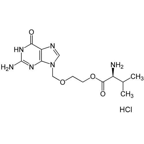 一般名：バラシクロビル塩酸塩｜化学式：C13H20N6O4・HCl｜CAS番号：124832-27-5