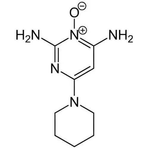 総称名：ミノキシジル｜化学式：C9H15N5O｜CAS番号：38304-91-5