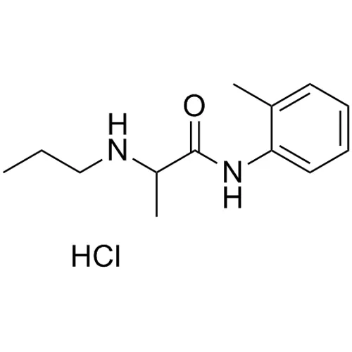 一般名：プロピトカイン塩酸塩｜化学式：C13H20N2O・HCl｜CAS番号：1786-81-8