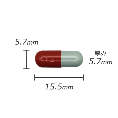 カプセル剤の計測値のサムネイル画像
