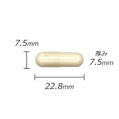 カプセル剤の計測値のサムネイル画像