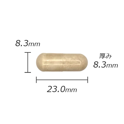 カプセル剤の計測値のサムネイル画像