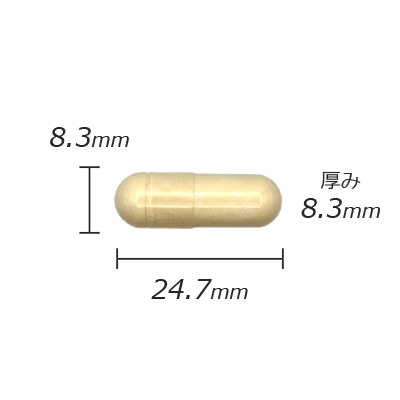カプセル剤の計測値のサムネイル画像