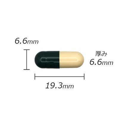 カプセル剤の計測値のサムネイル画像