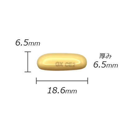 カプセル剤の計測値のサムネイル画像