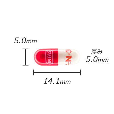 カプセル剤の計測値のサムネイル画像