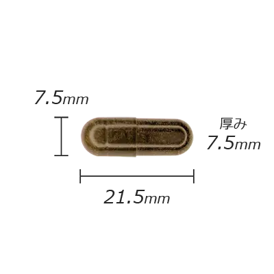 カプセル剤の計測値のサムネイル画像