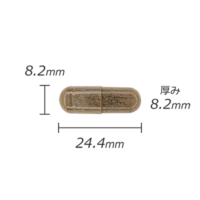 カプセル剤の計測値のサムネイル画像