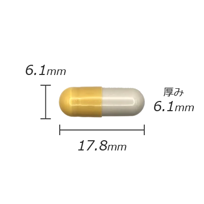 カプセル剤の計測値のサムネイル画像