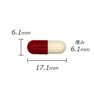 カプセル剤の計測値のサムネイル画像