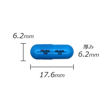 カプセル剤の計測値のサムネイル画像