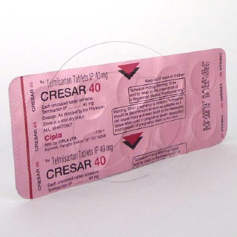 クレサー40mg(ミカルディスジェネリック)【3シートセット】の画像