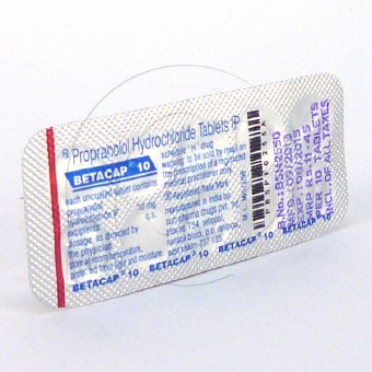 ベタキャップ10mg(インデラルジェネリック)【3シートセット】の画像