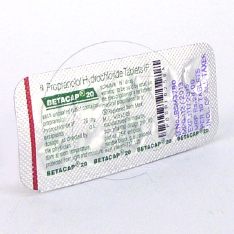 ベタキャップ20mg(インデラルジェネリック)【5シートセット】の画像