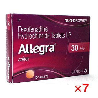 アレグラ30mg【7箱セット】の画像