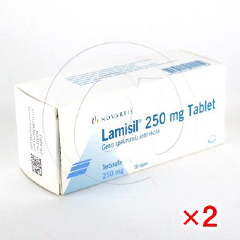 ラミシール錠250mg【2箱セット】の画像