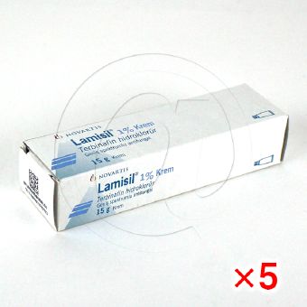 ラミシールクリーム1%【5箱セット】の画像