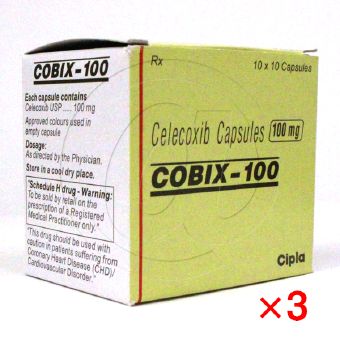 コビックス100mg(セレコックスジェネリック)【3箱セット】の画像