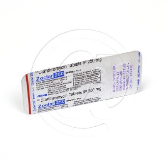 ゾクラー250mg(クラリシッドジェネリック)【2箱セット】の画像
