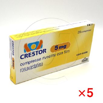 クレストール5mg【5箱セット】の画像