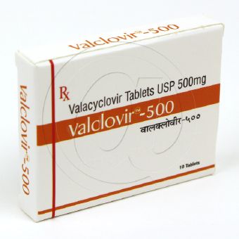 バルクロビル500mg(バルトレックスジェネリック)の画像