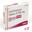ゾクラー500mg(クラリシッドジェネリック)【7箱セット】