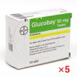 グルコバイ50mg・90錠【5箱セット】
