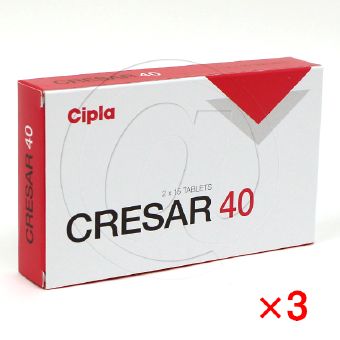 クレサー40mg・30錠(ミカルディスジェネリック)【3箱セット】の画像