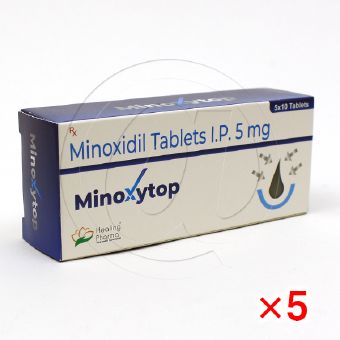 ミノキシトップタブレット5mg【5箱セット】の画像