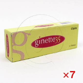 ジネット35(ダイアン35ジェネリック)【7箱セット】の画像