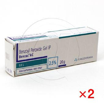 ベンザックACジェル2.5%【2箱セット】のサムネイル画像