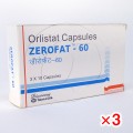 ゼロファット60mg【3箱セット】
