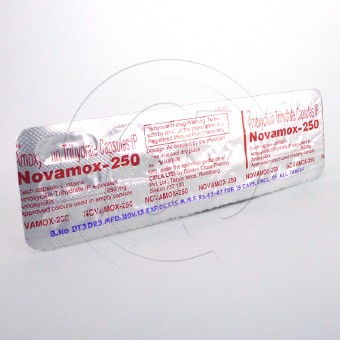 ノバモックス250mg(サワシリンジェネリック)の画像